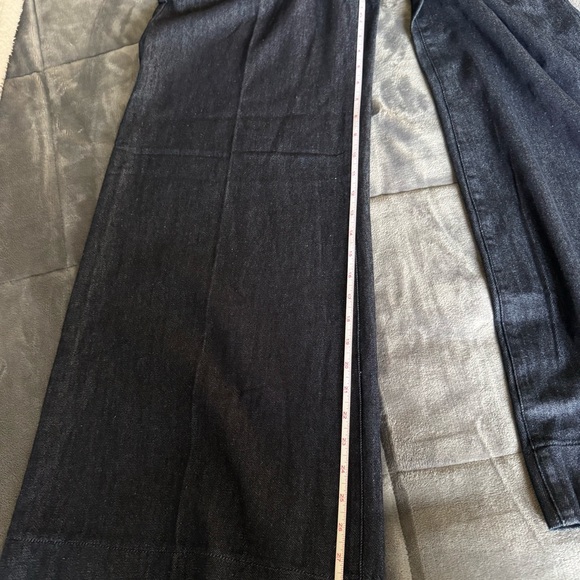 NEW-Danbury Mint Dark Blue Flare & Wide Leg Jeans - Picture 8 of 14